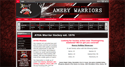 Desktop Screenshot of ameryhockey.com